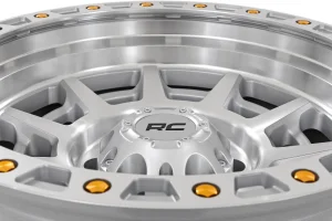 Custom Wheel 85 Series - Simulated Beadlock - Full Machined | 17x9 | 5x5.0 | -12mm - Rough Country Custom Wheel 85 Series - Simulated Beadlock - Full Machined | 17x9 | 5x5.0 | -12mm - Rough Country