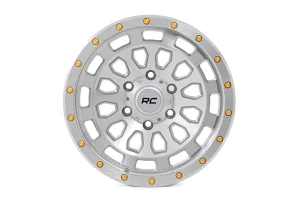 Custom Wheel 87 Series - Simulated Beadlock - Full Machined | 17x8.5 | 5x5.0 | +0mm - Rough Country Custom Wheel 87 Series - Simulated Beadlock - Full Machined | 17x8.5 | 5x5.0 | +0mm - Rough Country