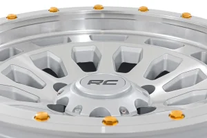Custom Wheel 87 Series - Simulated Beadlock - Full Machined | 17x8.5 | 5x5.0 | +0mm - Rough Country Custom Wheel 87 Series - Simulated Beadlock - Full Machined | 17x8.5 | 5x5.0 | +0mm - Rough Country