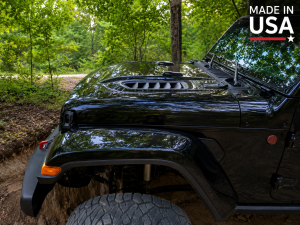 Jeep Gladiator Hood Vent Kit - Valkyrie Off Road Gear Jeep Gladiator Hood Vent Kit - Valkyrie Off Road Gear