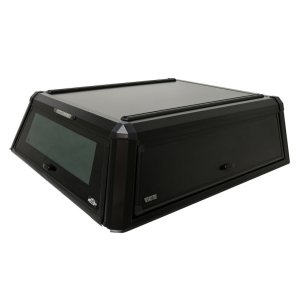 Chevrolet Colorado Truck Cap - Westin - EXP - Textured Black - Sliding Front Glass