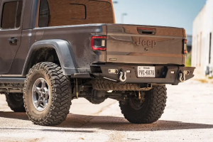 Jeep Gladiator Rear Bumper - Road Armor - Identity - Texture Black - `20-`25