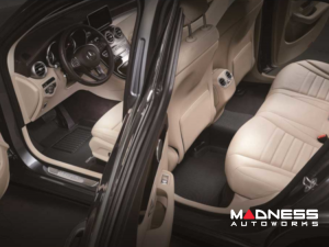 Jeep Gladiator Floormats - Front + Rear - 3D MAXpider - Kagu - Black - `20-`25