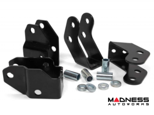 Jeep Gladiator Shock Extension Brackets - Front & Rear - JKS Manufacturing - Mojave - `20-`25 Jeep Gladiator Shock Extension Brackets - Front & Rear - JKS Manufacturing - Mojave - `20-`25