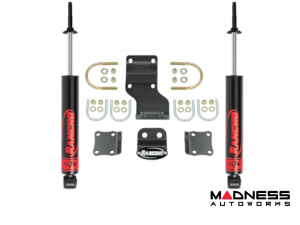 Jeep Gladiator Steering Damper Kit - Front - Rancho - Black - `18-`25