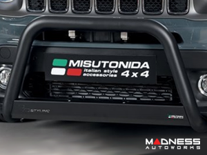 Jeep Renegade Front Bumper Guard - Misutonida - Medium - Sport/ Latitude/ Limited - 2019+ Models - Black