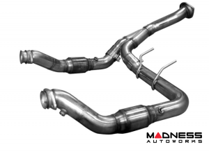 Jeep Wrangler JK Exhaust Kit- KSH - 2-1/2 inch - Y-Pipe - '07- '18 Jeep Wrangler JK Exhaust Kit- KSH - 2-1/2 inch - Y-Pipe - '07- '18
