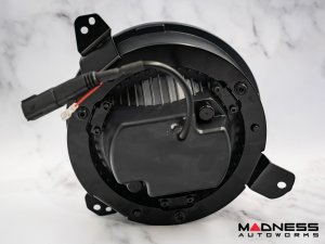 Jeep Wrangler JL Headlights - LED w/ Halos - Black Housing - 9"