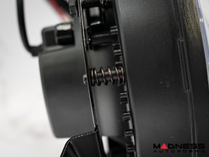 Jeep Wrangler JL Headlights - LED w/ Halos - Black Housing - 9"