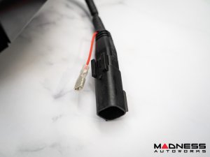 Jeep Wrangler JL Headlights - LED w/ Halos - Black Housing - 9"