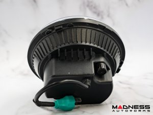 Jeep Gladiator JT Headlights - LED w/ adaptors - Black Housing - 7" 