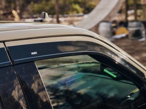 Jeep Wrangler JL Ventvisor - Husky Liners - Low Profile - Smoke - `18-`24