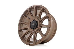 Custom Wheel 90 Series Wheel - One-Piece - Bronze | 18x9 | 5x5.0 | 0mm - Rough Country