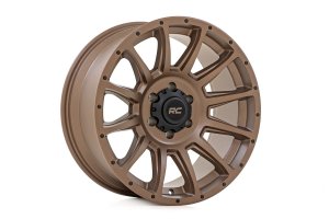 Custom Wheel 90 Series Wheel - One-Piece - Bronze | 18x9 | 5x5.0 | -12mm - Rough Country