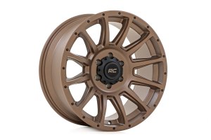 Custom Wheel 90 Series Wheel - One-Piece - Bronze | 20x10 | 5x5.0 | -19mm - Rough Country