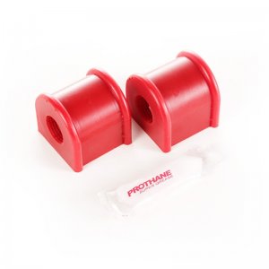 Jeep Wrangler JK Sway Bar Bushing Kit - Rear - Rugged Ridge - 19mm Polyurethane - Red - `07-`18