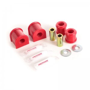 Jeep Wrangler JK Sway Bar & Link Bushing Kit - Rear - Rugged Ridge - Polyurethane - Red - `07-`18