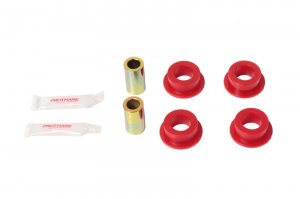 Jeep Wrangler JK Track Bar Bushing Kit - Rear - Rugged Ridge - Polyurethane - Red - `07-`18