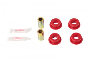 Jeep Wrangler JK Track Bar Bushing Kit - Rear - Rugged Ridge - Polyurethane - Red - `07-`18