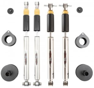 Jeep Wrangler JK Performance Handling Kit - Front + Rear - Belltech - Double Adjustable Damping - `07-`17