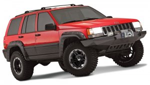 Jeep Grand Cherokee - BUS Jeep Cutout Style Flares