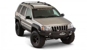 Jeep Grand Cherokee - BUS Jeep Cutout Style Flares