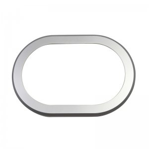 Jeep Wrangler JK Shifter Bezel Trim - Rugged Ridge - Brushed Silver - Silver - `07-`10