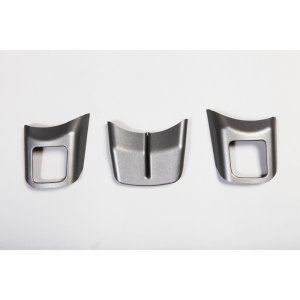 Jeep Wrangler JK Steering Wheel Trim - Rugged Ridge - Charcoal - `11-`18