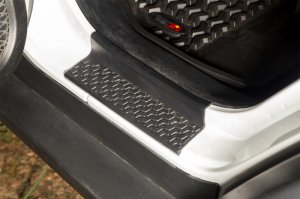 Jeep Gladiator Door Entry Guard Kit - Front - Rugged Ridge - All Terrain - Black 