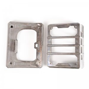 Jeep Wrangler JK Tail Light Guards - Rear - Rugged Ridge - Elite - Raw - `07-`18