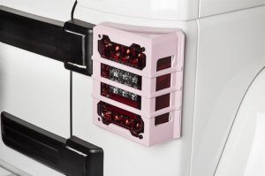 Jeep Wrangler JK Tail Light Guards - Rear - Rugged Ridge - Elite - Raw - `07-`18