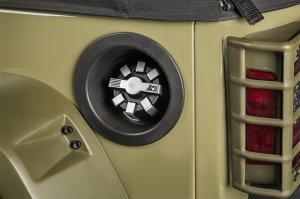 Jeep Gladiator Fuel Cap - Rugged Ridge - Elite - Brushed Aluminum - `20-`22