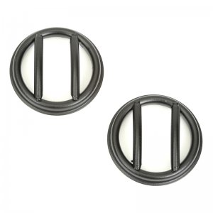 Jeep Wrangler JK Side Marker Euro Guards - Side - Rugged Ridge - Textured Black - `07-`18