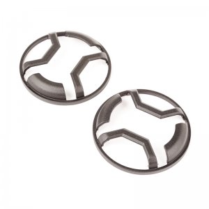 Jeep Wrangler JK Fog Light Guard Elite Euro Guard Kit - Rugged Ridge - Elite Euro - `07-`18