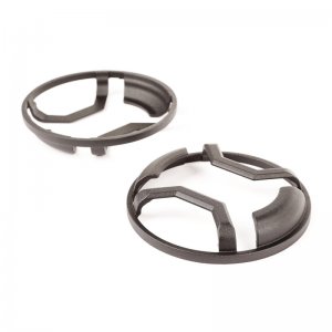 Jeep Wrangler JK Fog Light Guard Elite Euro Guard Kit - Rugged Ridge - Elite Euro - `07-`18