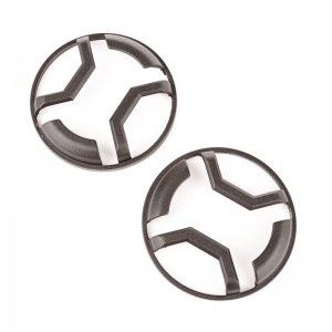 Jeep Wrangler JK Fog Light Guard Elite Euro Guard Kit - Rugged Ridge - Elite Euro - `07-`18