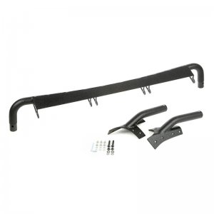 Jeep Wrangler JK LED Light Bar - Windshield - Rugged Ridge - Textured Black - `07-`18
