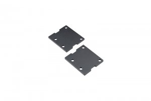 Jeep Gladiator Cowl Light Bar Bracket - Rugged Ridge - RR-EX - Satin Black - `18-`22