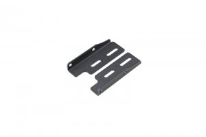 Jeep Gladiator Cowl Light Bar Bracket - Rugged Ridge - RR-EX - Satin Black - `18-`22