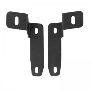 Jeep Gladiator Cowl Cube Light Mount - Outside Mount - Rugged Ridge - Satin Black - `18-`22