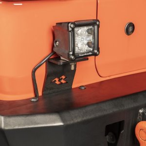 Jeep Gladiator Mounting Brackets - Rear - Rugged Ridge - LED Cube Mount, Pair - `20-`22
