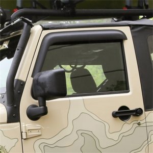 Jeep Wrangler JK - RUG Window Deflectors