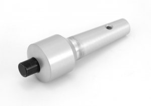 Jeep Wrangler JK Auto Trans Shift Knob - Rugged Ridge - Billet - Brushed Silver - `07-`10