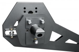 Jeep Wrangler JL Rear Bumper w/ Swing Out Tire Carrier - Rear - Rugged Ridge - Heavy Duty - Black - `18-`22