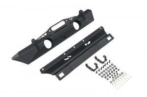 Jeep Gladiator Bumper - Front - Rugged Ridge - XOR Stubby - Black - `20-`22