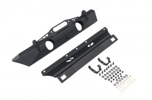 Jeep Gladiator Bumper - Front - Rugged Ridge - XOR Stubby - Black - `20-`22