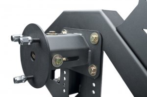 Jeep Wrangler JK Rear Bumper w/Swing Out Tire Carrier - Rear - Rugged Ridge - XOR - Black - `07-`18