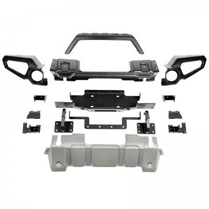 Jeep Gladiator Bumper - Front - Rugged Ridge - Venator W/Overrider & Winch Tray - `20-`21