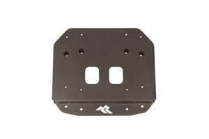 Jeep Wrangler JL Spare Tire Relocation Bracket - Rear - Rugged Ridge - Black - `18-`22