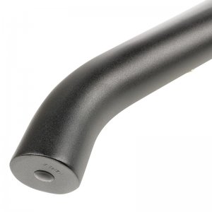 Jeep Gladiator Side Steps - Rugged Ridge - 3-Inch Round - Fine Textured Black - `20-`22